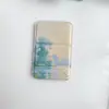 Espejo Pequeño para Niñas, Espejo Portátil, Soporte de Escritorio para Estudiantes, Espejo de Maquillaje Plegable, Espejo de Mano, Admite Edición de Imágenes Personalizada, Mayoreo