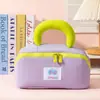 Bolsa cosmética de almohada portátil, Nueva bolsa de aseo portátil de malvavisco, Bolsa de almacenamiento de cosméticos para viajes de negocios de mujer