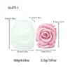 Varios moldes de silicona de flores para rosas, lotos y dalias, moldes DIY para velas aromáticas, yeso y jabón hecho a mano al por mayor