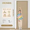 Adesivo de Parede para Medição de Altura Infantil Completa de 2m Alta Adesividade Bebê Régua de Medição Transparente Pode Ser Removido Sem Danificar a Parede