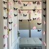 Casa Kulomi Nuvem Alto Valor de Beleza Coração de Menina Decoração de Quarto Atmosfera Porta de Quarto Decorativa Cortina de Quarto de Menina