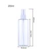 Botella pulverizadora de plástico transparente para mascotas, 30 ml, 100 ml, para cosméticos, desinfectante con alcohol, subenvases, botellas pequeñas, venta al por mayor