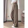Pantalones de Traje Casual Rectos de Hielo Fresco Dipper de Alta Calidad para Mujer 2025 Nuevos Sueltos Modernos de Pierna Ancha Largos