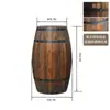 Barriles Decorativos de Roble, Barriles de Cerveza, Barriles de Vino para Exteriores de Madera Maciza, Accesorios de Exhibición para Bares y Bodegas, Accesorios para Bodas, Personalizables