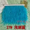 Borlas Decorativas de Pena DIY, Acabamento de Pena de Avestruz, Bainha de Vestido/Saia de Palco, Acessórios de Roupa, Renda, Tiras de Pena
