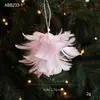 Pelota de Espuma para Bádminton Modelo Nuevo Transfronterizo, Adorno Colgante para Árbol de Navidad, Bola con Purpurina, Accesorios de Decoración con Polvo Dorado