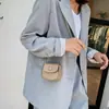 Mini Bolso de Silla Estilo Girly Transfronterizo Nuevo Estilo Coreano Color Sólido Cadena Bolso de Hombro Accesorios para Labiales Bolso Cruzado Bolso de Mujer