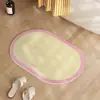 Alfombrilla absorbente de tierra de diatomeas dura de dibujos animados personalizada, alfombrilla de pie de secado rápido para baño, alfombrilla de pie antideslizante para entrada de baño y inodoro