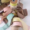 Dos Puntos de Salto Palomitas Cinta DIY Accesorios para el Cabello Hechos a Mano Material de Moño Accesorios para el Cabello Flores Regalo Empaque para Hornear