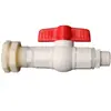 Válvula Bola Válvula de Esfera Interruptor de Liberação de Água Torneira Tanque de Água Grande Balde de Água Modificado para Adicionar 46 Pontos 1 Polegada Anti-Corrosão Resistente a Ácido e Alcalino Armazenamento de Água