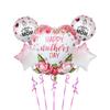 Traje temático transfronterizo del Día de la Madre Globo de aluminio Tema Te amo mamá Globo decorativo Diseño del sitio