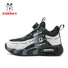 Zapatos para Niños Babudou Estilo Primavera Hebilla Giratoria Niños Talla Mediana y Grande Malla Transpirable Zapatos Deportivos para Niños 850-1 Malla Doble