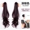 Peruca para Mulheres com Presilhas de Garra Pequenas, Orelhas de Coelho Penduradas Estilo Princesa, Rabos de Cavalo Duplos, Fofa, Ultraleve, Natural, Volumosa, Cabelo Realista com Rabos de Cavalo Laterais