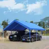 Toldo Sencillo Protección Solar Exterior Cobertizo para Estacionar Cobertizo Móvil para Coche Parasol Móvil Metabo