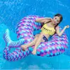 Anillo de Natación Inflable de PVC Fengyun Anillo de Natación de Sirena para Adultos Ampollas de Sirena