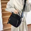 Bolsa Transversal Casual Multicamadas 2026 Primavera Nova Moda Estilosa Versátil Texturizada Simples Bolsa de Mão Bolsa de Ombro Transfronteiriça