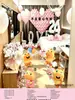 Decorações de Aniversário Lulu Arranjo para Pedido de Casamento Indoor Cena Atmosfera de Alto Padrão Uma Pessoa Pode Adereços Simples Conjunto Completo