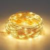 Luzes de Fio de Cobre Solares LED Transfronteiriças para o Natal, Decoração de Jardim à Prova d'Água, Luzes de Ambiente, Luzes de Fada