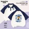 Camiseta de Manga Curta Estilo Novo de Desenho Animado Anime para Meninos e Meninas, Roupas de Verão para Irmão e Irmã, Camisa Polo Infantil de Manga Curta