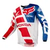 Ropa de ciclismo de verano, camiseta de manga larga, ropa de descenso todoterreno para motocicleta, camiseta transpirable para deportes al aire libre y ciclismo de montaña.