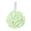 Bolas de baño de encaje de perlas, muy elásticas y duraderas, bolas de flor de baño para uso doméstico, esponja de baño espumosa, venta al por mayor de fabricante de bolas de baño