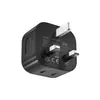 Carregador Pd20W Mais Vendido Transfronteiriço Adequado para Carregador Samsung Apple 15 20W Padrão Britânico Plugue de Porta Dupla C Carregamento Rápido