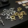 Venta Caliente Transfronteriza Acero Inoxidable 18K Broche de Bola para Pulsera y Collar DIY Hebilla de Conexión Hebilla Giratoria Accesorios de Joyería Venta al por Mayor