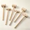Suministrado directamente por el fabricante: Mini martillo de madera para adivinación, juguete educativo para niños, pequeño mazo de madera para masaje, en stock