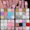 Joyería al por mayor para Arte de Uñas Lazo Perla Amor Mariposa Pedrería Perla Set Mixto Decoración de Uñas Accesorios Diamante