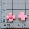 Mini Mariposa Dulce Estrella de Cinco Puntas Corazón Flor Pasador Ropa Caja de Papelería Accesorios de Resina DIY Parche