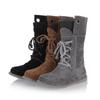 Sapatos casuais femininos de comércio exterior 2018 inverno botas confortáveis baixas plus size JGB2017N72008