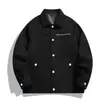 Otoño Invierno 2026 Nueva Chaqueta de Pana Holgada de Trabajo para Hombre Retro Talla Grande Moda Casual Cárdigan Abrigo Hombre