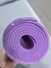 Tapete de yoga antibacteriano TPE, profissional antiderrapante, espessado, alargado e projetado para mulheres, adequado para uso doméstico, com recursos de absorção de choque e redução de ruído, também usado como tapete de dança