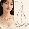 Pulseira de Cristal Citrino Amarelo Torre Natural com Contas para Mulheres, Estilo Commuter da Moda, Joia de Pulseira de Citrino Estilo Chinês Novo Atraindo Riqueza