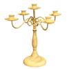 Candelabros nórdicos románticos para cenas a la luz de las velas, decoración para la mesa del comedor, candelabros modernos, sencillos y de lujo.