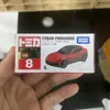 Caja roja y blanca de aleación multitarjeta genuina 1-120 modelo de coche coche de juguete para niño simulación coche deportivo mayoreo