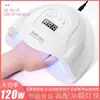 Lâmpada de Unha 120W Alta Potência Sunx5Plus Lâmpada de Fototerapia para Unhas Secador de Unhas Máquina de Fototerapia de Secagem Rápida Lâmpada de Cozimento