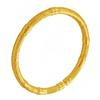 Pulseira Herança de Método Antigo Padrão Dragão Dominador Retrô Totem Padrão Dragão Aberta Fosca Ouro Mate Pulseira de Argola