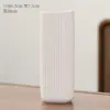 Jarrón Blanco Cerámico Liso Cultivo en Agua Moderno Escandinavo Creativo Hogar Sala de Estar Mesa de Comedor Arreglo de Flores Secas Adornos Decorativos