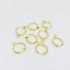 Accesorios de Clip para Oreja sin Perforar Clip de Resorte para Oreja de 13 mm con Colgante Materiales para Aretes Hechos a Mano DIY Dios de la Riqueza Sin Perforación Requerida