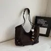 Moda Occidental Retro Bolso de Hombro de Gran Capacidad para Mujer 2025 Invierno Nuevo Bolso Tote Casual para el Trabajo Bolso de Axila