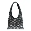 Bolso Tote de Hombro Simple Casual Texturizado de Gran Capacidad para Mujer, Nuevo de Moda Estilo Europeo y Americano 2025