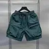 Shorts Cargo de Color Sólido, Delgados, de Secado Rápido, Multibolsillos, Estilo Americano, Tendencia 2026, Shorts para Hombre para Deportes al Aire Libre y Playa