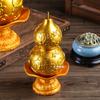 Lâmpada de vela cabaça dourada modelo de vela vela lótus lâmpada lótus tudo de bom vela artesanal fabricantes de velas domésticas