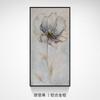 Pintura al óleo pintada a mano pintura de flores para pasillo pintura moderna de lujo ligero vertical para colgar en el piso pasillo pasillo puerta derecha pintura decorativa