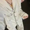 Pijama de Franela Estrellas Estilo Dulce Japonés para Mujer, Otoño e Invierno Talla Grande Manga Larga Pantalón Largo Set de Ropa de Casa Engrosada