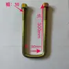 Fabricante tornillo en U abrazadera de placa de acero de arco cuadrado para camión remolque Sanma 14 de grosor 16 de grosor