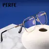 91326 nuevo marco para gafas anti luz azul miopía se puede equipar con el número de gafas de montura cuadrada para hombre de fábrica en stock