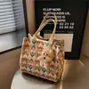 Bolso de mano acolchado de gran capacidad para mujer 2026 ins bolsa de lona de gran capacidad moderna para el trabajo la escuela bandolera para mujer