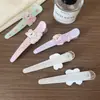Esencial para el ambiente de primavera y verano de las chicas dulces: Pinza de Pato Cuadros Oso, Pinza para Flequillo Femenina, Pinza Versátil para Cabello Esponjoso